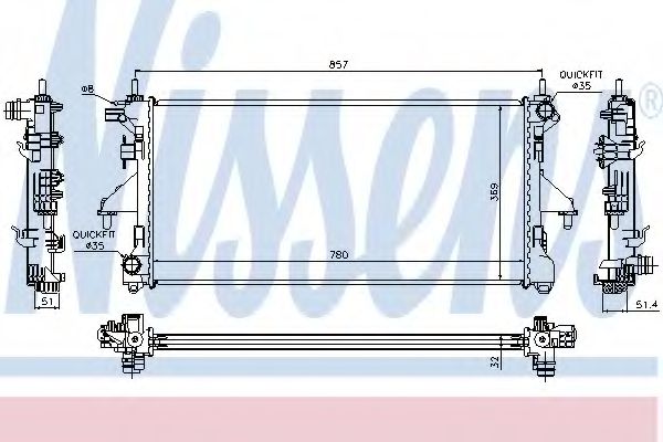 NISSENS 63555A