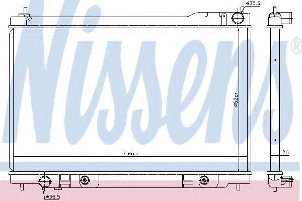 NISSENS 68118