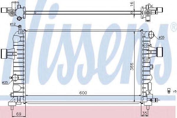 NISSENS 630744