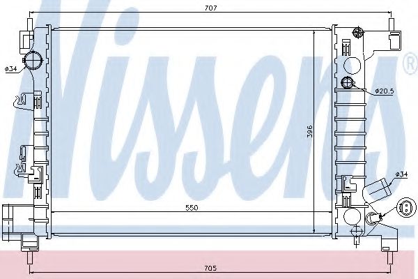 NISSENS 61678