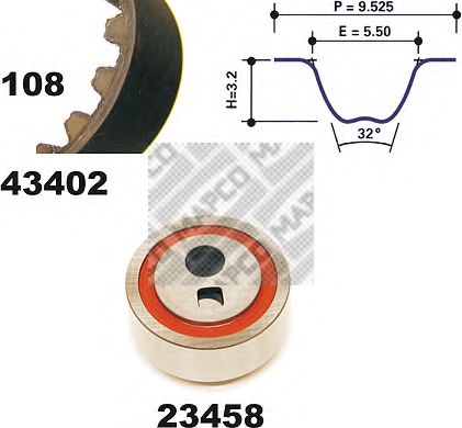 MAPCO 23402