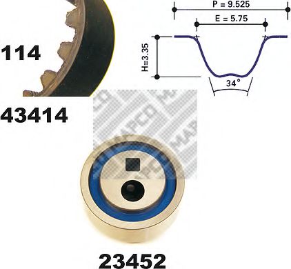 MAPCO 23414