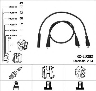 NGK 7104