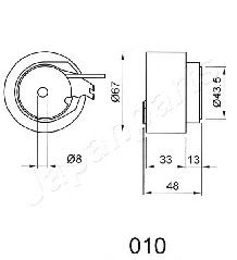 JAPANPARTS BE-010