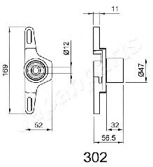 JAPANPARTS BE-302