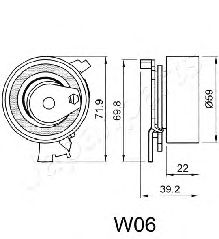 JAPANPARTS BE-W06