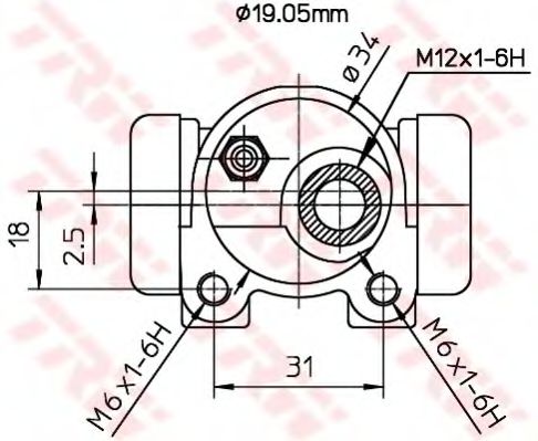 TRW BWD123