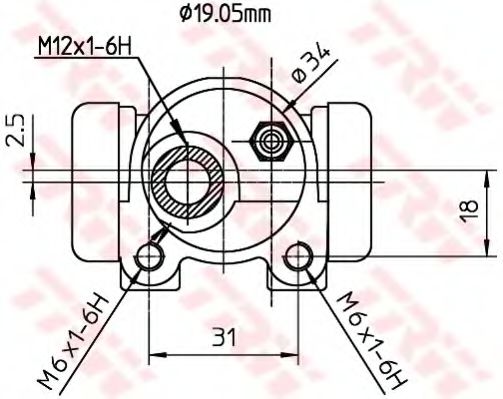 TRW BWD134