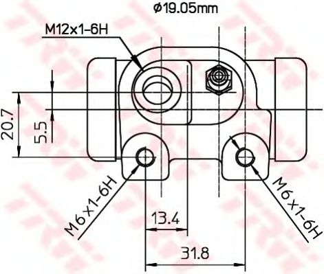 TRW BWD182