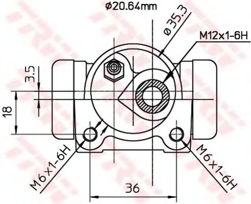 TRW BWF169