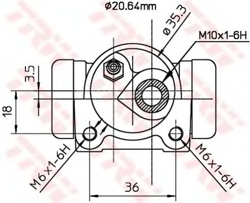 TRW BWF298