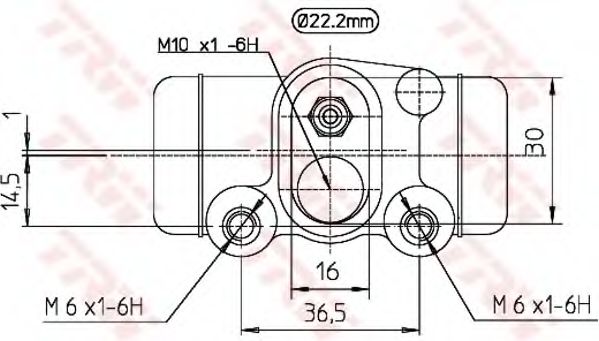 TRW BWH298