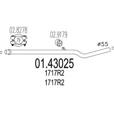 MTS 01.43025