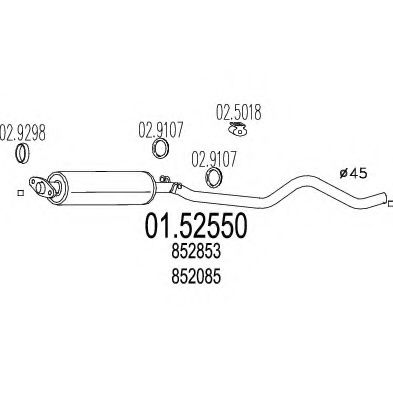 MTS 01.52550