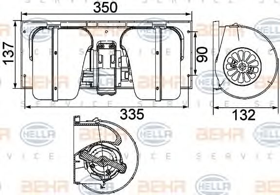 HELLA 8EW 351 024-491