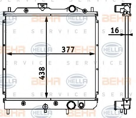 HELLA 8MK 376 708-091