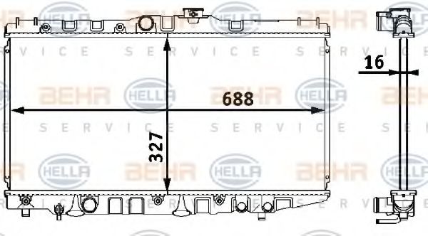 HELLA 8MK 376 708-151