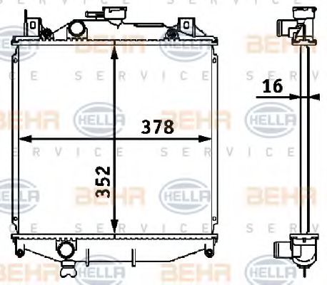 HELLA 8MK 376 708-201