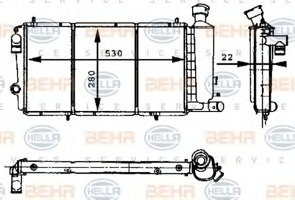 HELLA 8MK 376 715-411