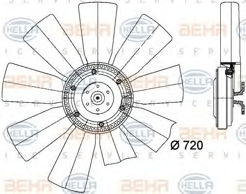 HELLA 8MV 376 727-091