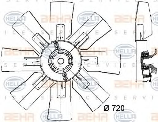 HELLA 8MV 376 727-121