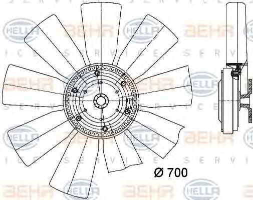 HELLA 8MV 376 727-191