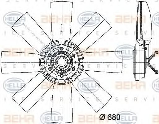 HELLA 8MV 376 731-311