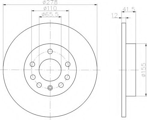 HELLA 8DD 355 109-201