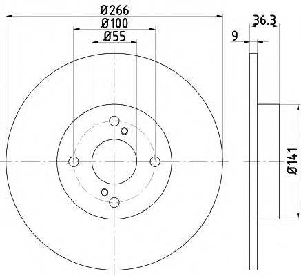 HELLA 8DD 355 114-781