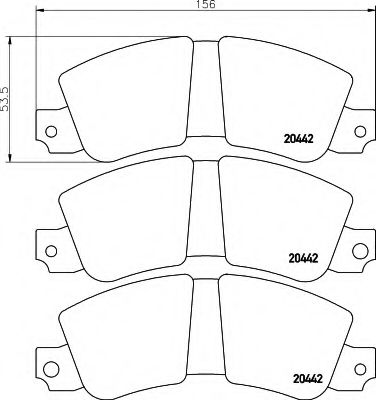 HELLA 8DB 355 007-151