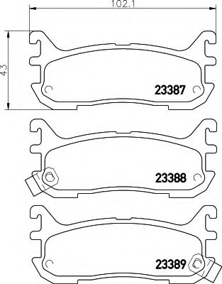 HELLA 8DB 355 009-911