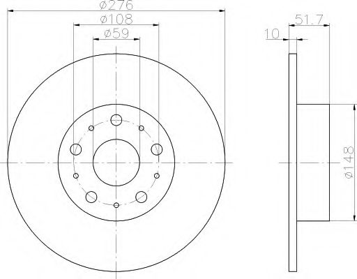 HELLA 8DD 355 106-381