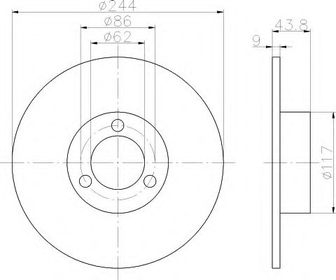 HELLA 8DD 355 100-481