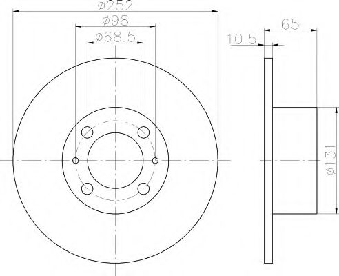 HELLA 8DD 355 100-301