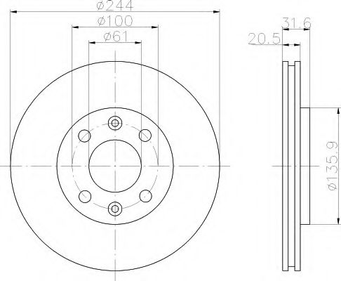 HELLA 8DD 355 102-151