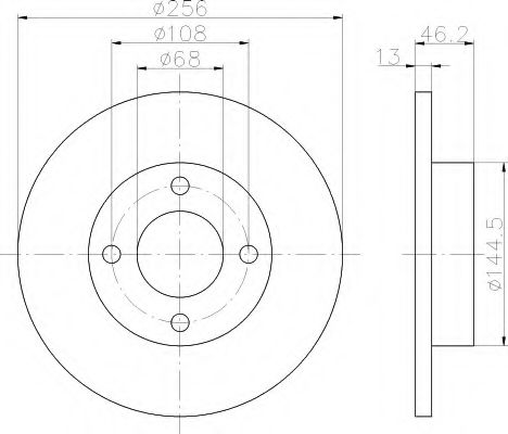 HELLA 8DD 355 100-581