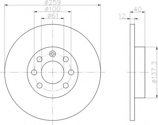 HELLA 8DD 355 102-201