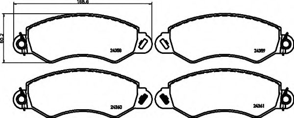 HELLA 8DB 355 012-431