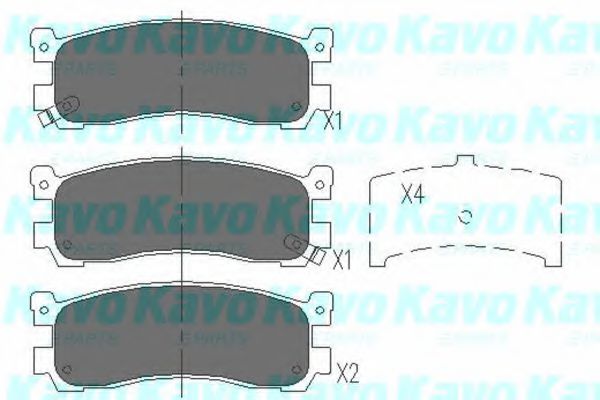 KAVO PARTS KBP-4543