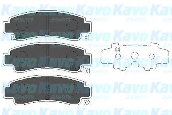 KAVO PARTS KBP-6543