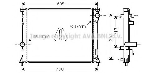 AVAQUALITYCOOLING CR2116