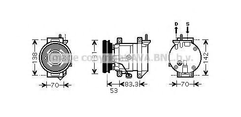 AVAQUALITYCOOLING DWK080