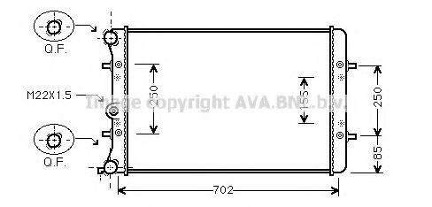 AVAQUALITYCOOLING VWA2217