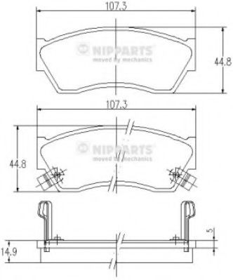 NIPPARTS J3608005