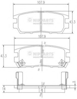 NIPPARTS J3615005