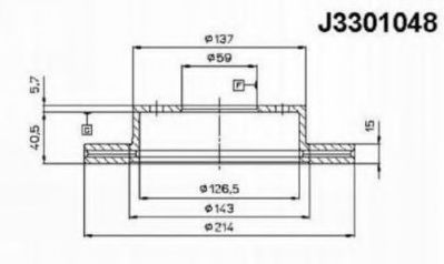 NIPPARTS J3301048