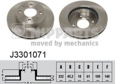 NIPPARTS J3301071