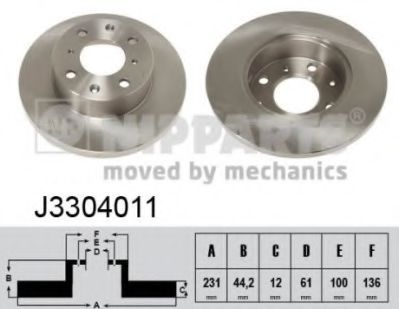 NIPPARTS J3304011