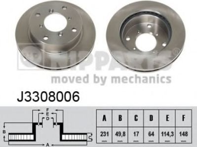 NIPPARTS J3308006