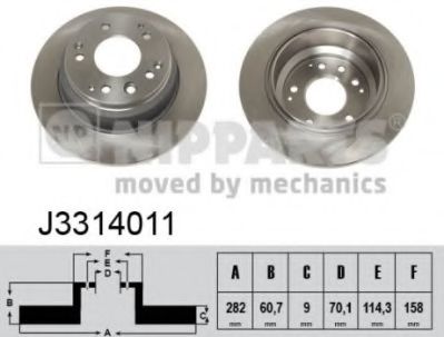 NIPPARTS J3314011